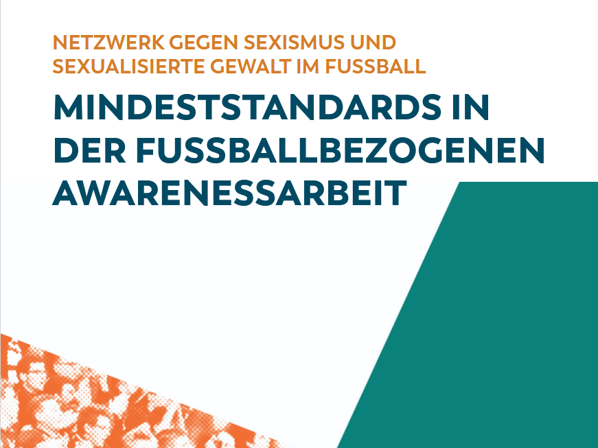 Mindeststandards für Awareness-Arbeit im Fußball veröffentlicht